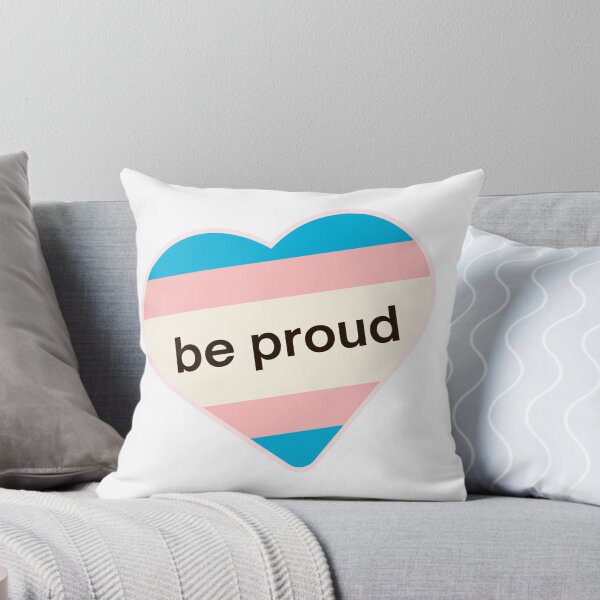 Item preview, Be Proud Trans Heart designed and sold by Studio Sonder.