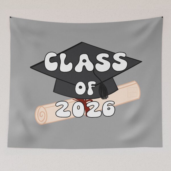 Item preview, Class of 2026 Black designed and sold by Angela’s Doodles.