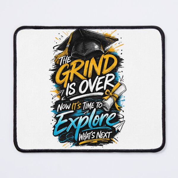 Item preview, The Grind Is Over Now It’s Time to Explore Graduation Shirt – Class of 2026 Senior Grad Cap Diploma Tee designed and sold by vampbabe54.