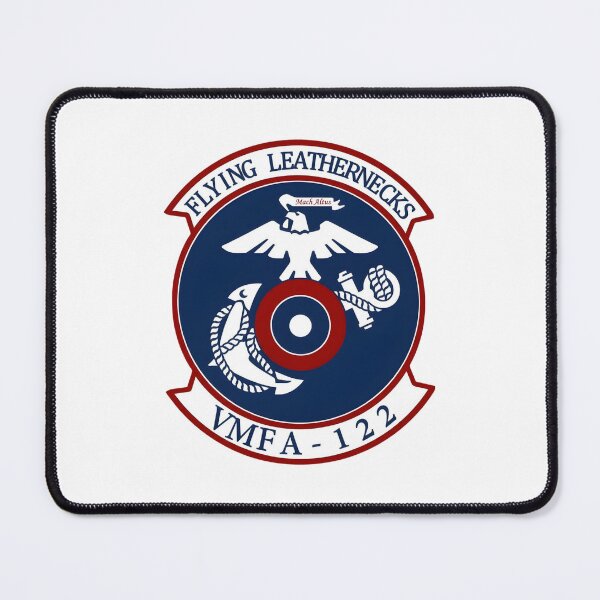 Item preview, Official Insignia of the VMFA-122 Flying Leathernecks Marine Fighter Attack Squadron designed and sold by CharlieDesings.