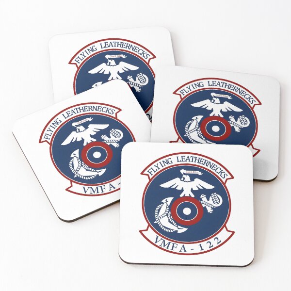 Item preview, Official Insignia of the VMFA-122 Flying Leathernecks Marine Fighter Attack Squadron designed and sold by CharlieDesings.