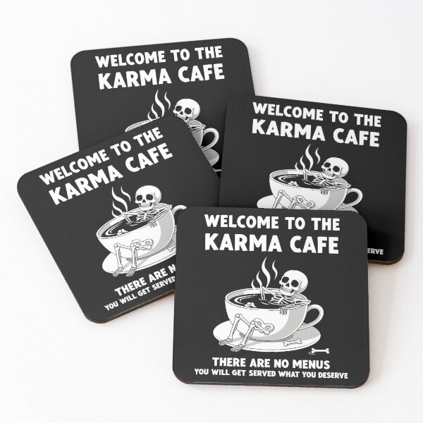 Item preview, Welcome to the karma cafe there are no menus designed and sold by easttesgift.