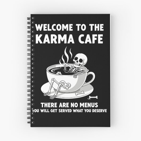 Item preview, Welcome to the karma cafe there are no menus designed and sold by easttesgift.