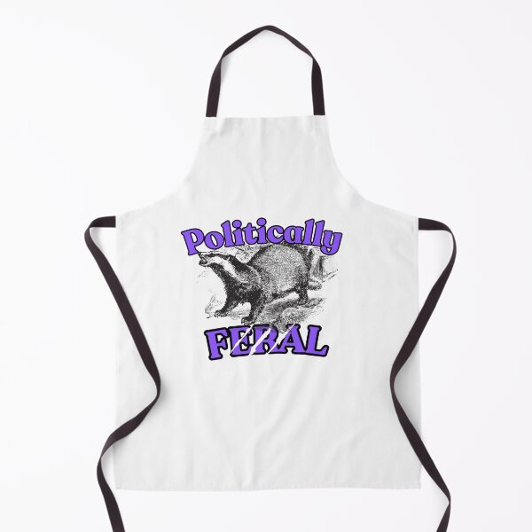 Item preview, Politically Feral Angry badger designed and sold by Cottageshop.