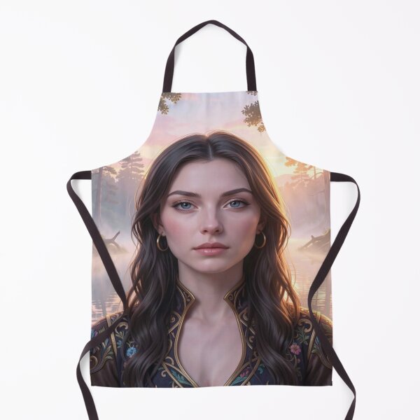 Item preview, Mystic Forest Portrait Art – Dreamy Sunrise Mood and Enchanted Nature Vibes designed and sold by FotoworldEdel.