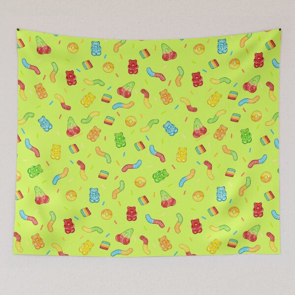 Item preview,  Sour Candy Sweet Dessert Sprinkles Candy  Lime Green designed and sold by Franilla Bean.