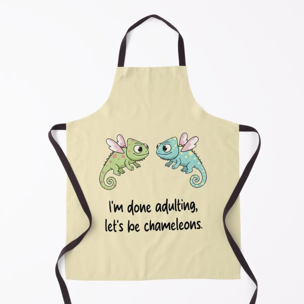 Item preview, Funny Chameleon I'm Done Adulting Lets Be Chameleons Animal Boys Girls Kids designed and sold by FurryHavenPH.
