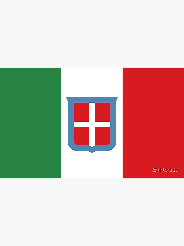 Grußkarte for Sale mit Flagge des Königreichs Italien (1861) - Flagge  Merch von Shirtorado