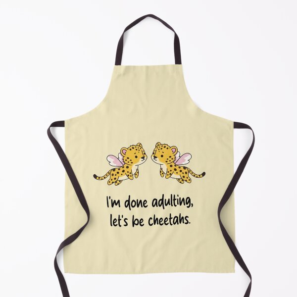 Item preview, Funny Cheetah I'm Done Adulting Lets Be Cheetahs Animal Boys Girls Kids designed and sold by FurryHavenPH.