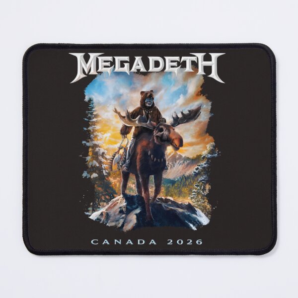 Item preview, Megadeth Canada 2026 Epic Heavy Metal Tour Artwork designed and sold by issambouqsi.