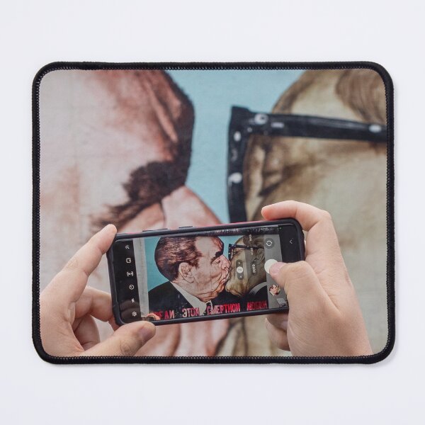 Item preview, Berlin Wall Kiss Mural – Photographing the Brezhnev Honecker East Side Gallery designed and sold by Paddyism.