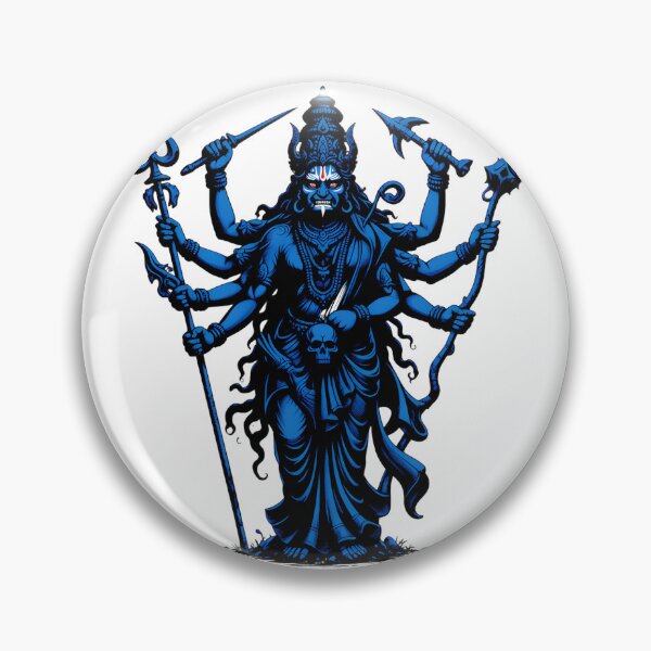 Item preview, Goddess Kali – Powerful Hindu Goddess Kali Warrior Mythology Design designed and sold by ArcticFoxStudio.
