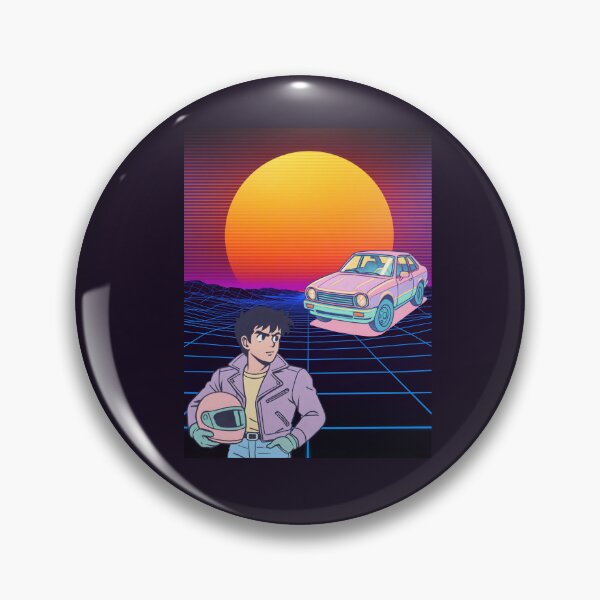Item preview, Sunset Race Car Diver  designed and sold by MarigoldandLily.