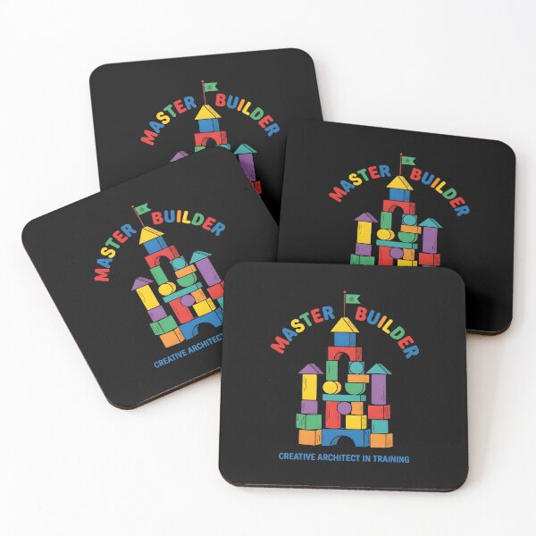 Item preview, Master Builder Building Blocks – Creative Kids DIY & Little Architect Design designed and sold by Fuechse.