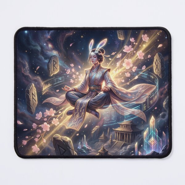 Item preview, Bunny Meditation — Soul of Sonic designed and sold by Soul of Sonic.