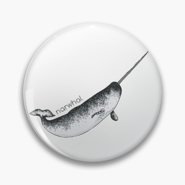 Item preview, Funky Aquatic Creatures: Narwhal designed and sold by abigailhausman.