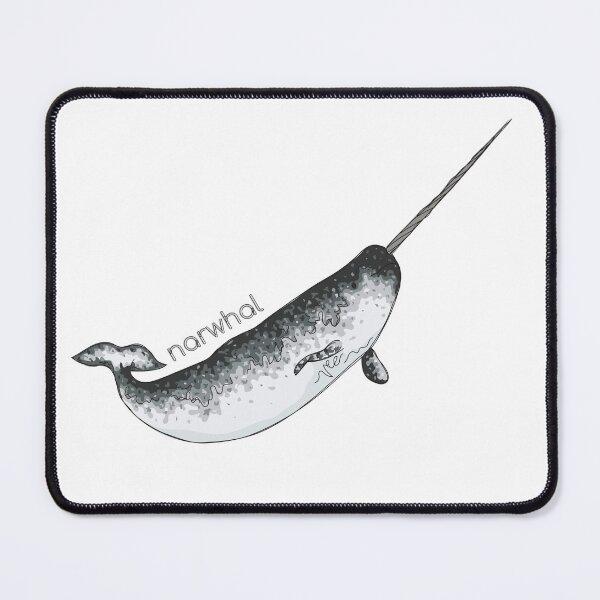 Item preview, Funky Aquatic Creatures: Narwhal designed and sold by abigailhausman.