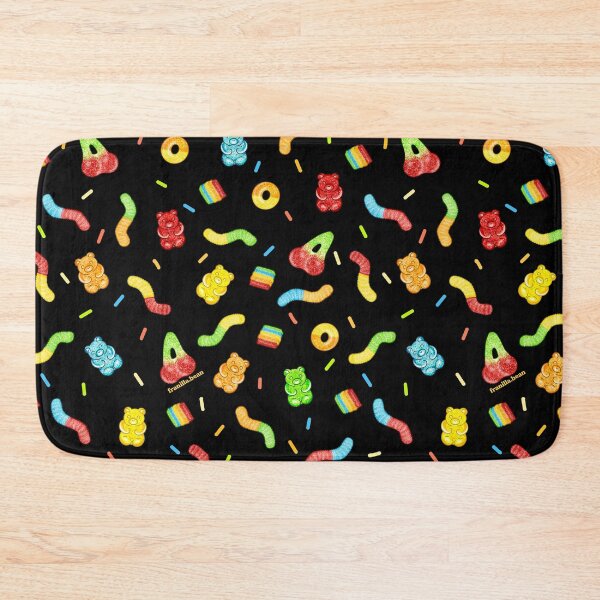 Item preview, Sour Candy Sweet Dessert Sprinkles Candy Black designed and sold by Franilla Bean.