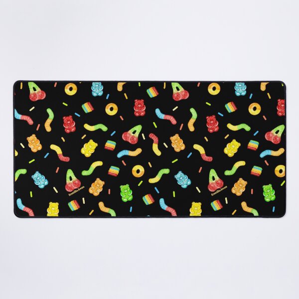 Item preview, Sour Candy Sweet Dessert Sprinkles Candy Black designed and sold by Franilla Bean.