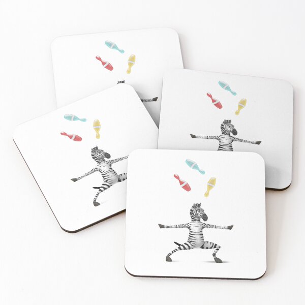 Item preview, cool zebra bowling juggler designed and sold by Thetdesigns.