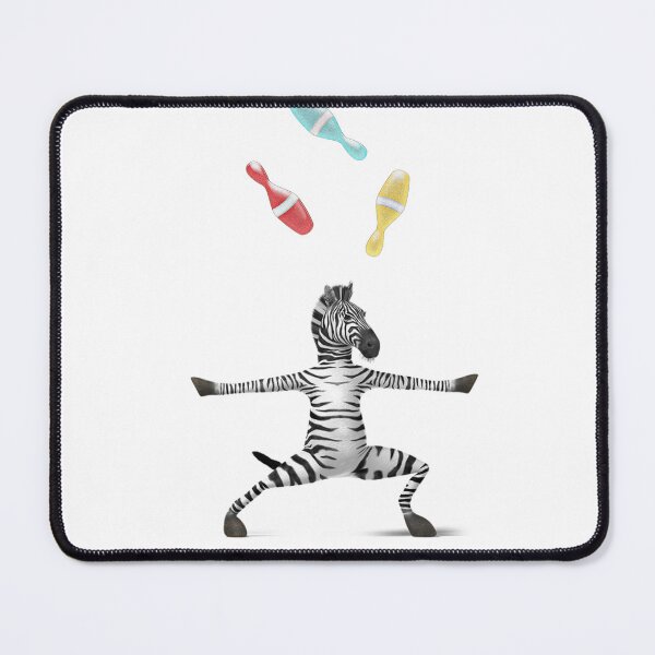 Item preview, cool zebra bowling juggler designed and sold by Thetdesigns.
