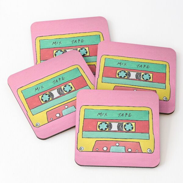 Item preview, Pastel Mix Tape Retro Cassette designed and sold by MyCraftyNell.