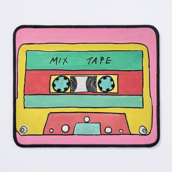 Item preview, Pastel Mix Tape Retro Cassette designed and sold by MyCraftyNell.