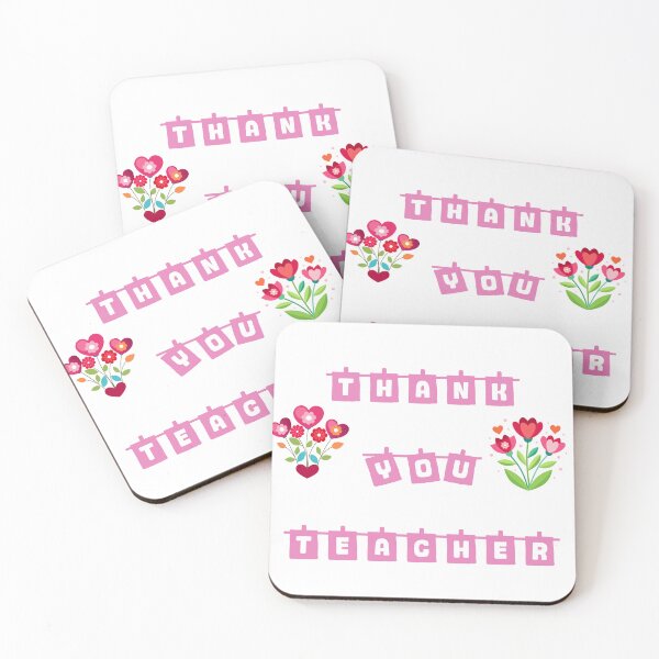Item preview, Thank you Teacher – Appreciation Typography Design designed and sold by Swati's Digital Den.