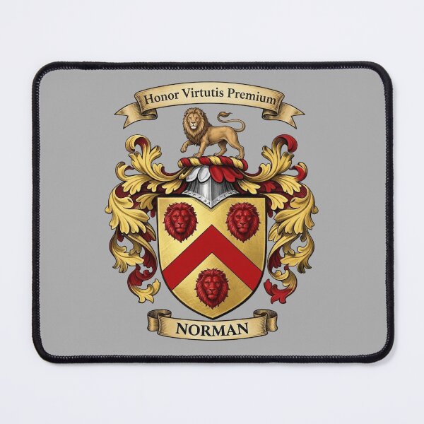 Item preview, The Norman Family Coat of Arms designed and sold by BagTown Clans.