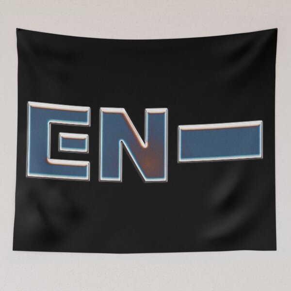 Item preview, Enhypen Chrome Logo designed and sold by Gwenpai_Art.