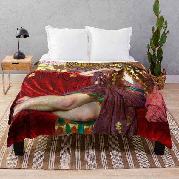 Item preview, Gypsy Lady On a Red Sofa designed and sold by TheDarkWardrobe.