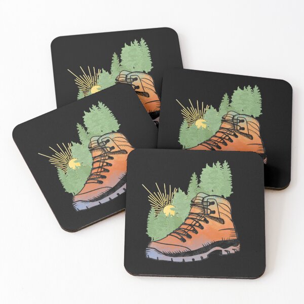 Item preview, Sunset Hiking Boot designed and sold by CampK80.