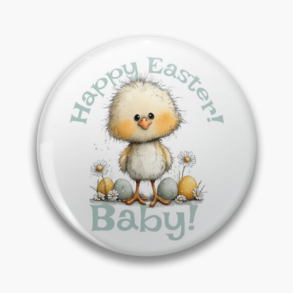 Item preview, Happy Easter Baby Chick – Cute Spring Holiday T‑Shirt designed and sold by lucidfrog.