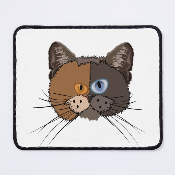 Item preview, # 23 Chimera Cat: Funny Split Face Kitty designed and sold by MORRAx.