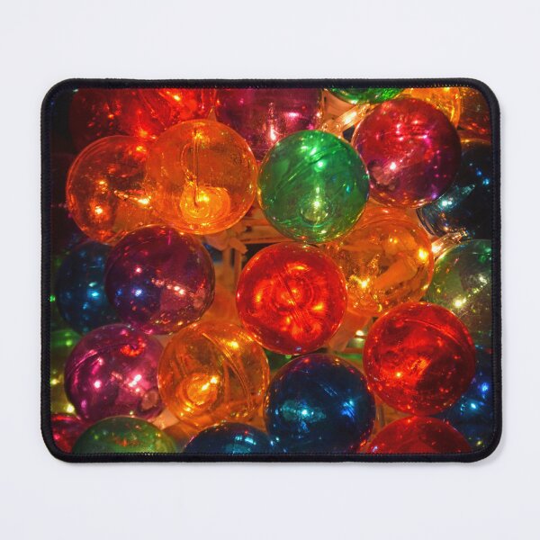 Item preview, Vibrant Colorful Christmas Balls designed and sold by LisaWootenPhoto.