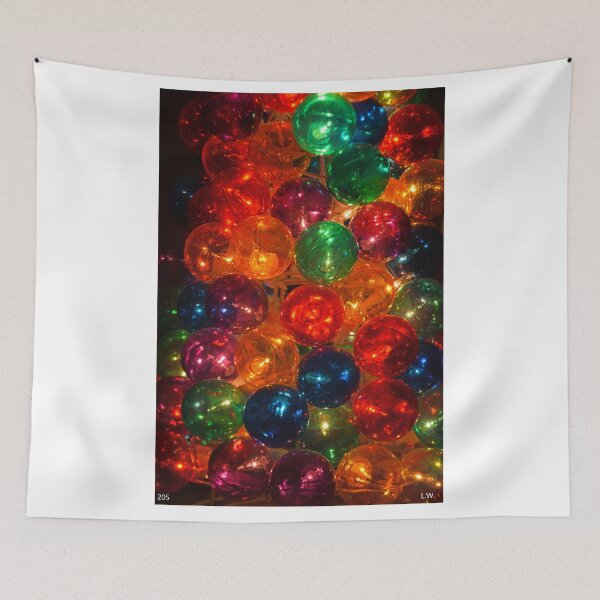 Item preview, Vibrant Colorful Christmas Balls designed and sold by LisaWootenPhoto.