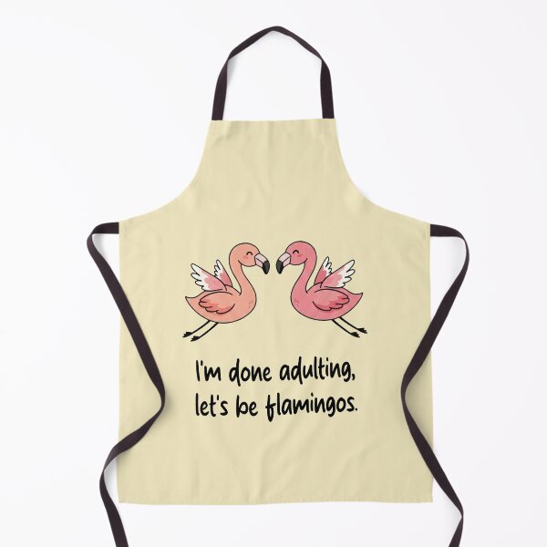 Item preview, Funny Flamingo I'm Done Adulting Lets Be Flamingos Animal Boys Girls Kids designed and sold by FurryHavenPH.