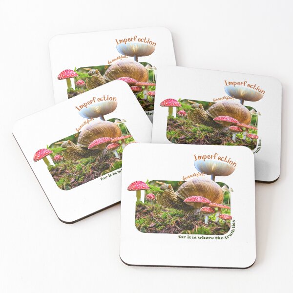 Item preview, Imperfection is Beautiful Snail Collage designed and sold by Diece studio .
