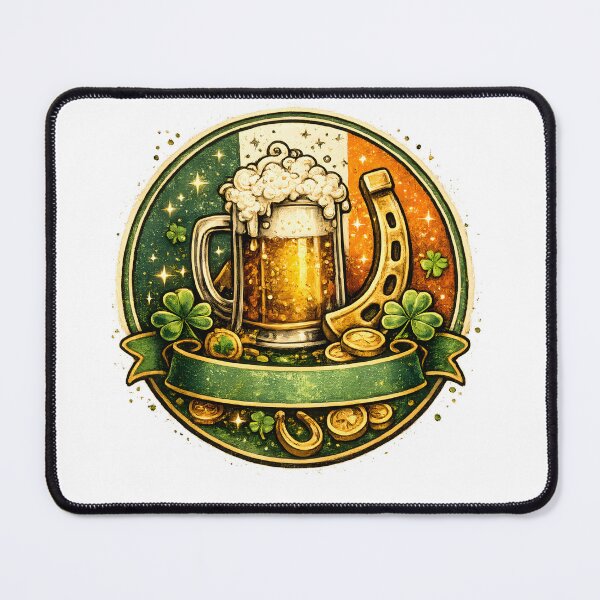 Item preview, St Patricks Day Irish Pride Day Retro Irish Badge Gift Idea for Funny Fans designed and sold by Divakar Fashion.