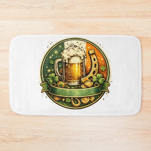 Item preview, St Patricks Day Irish Pride Day Retro Irish Badge Gift Idea for Funny Fans designed and sold by Divakar Fashion.