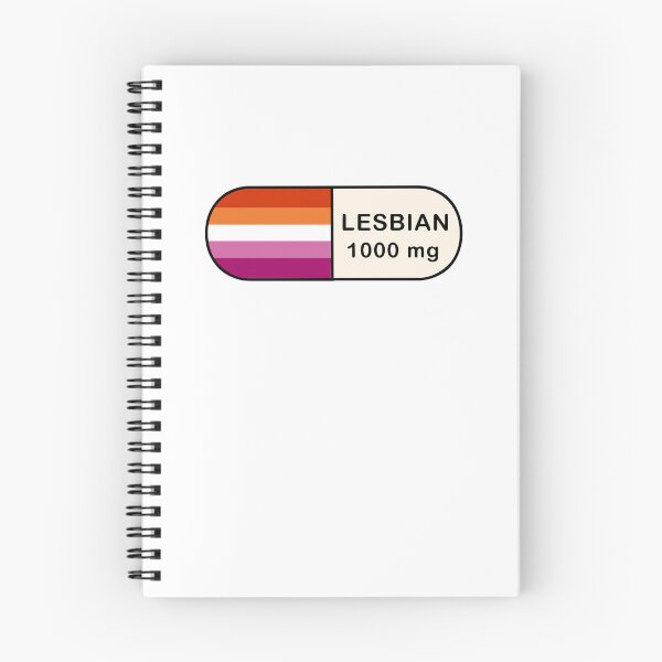 Item preview, Lesbian 1000 mg Capsule – Funny Lesbian Pride Pill designed and sold by Cannaxes Studio.