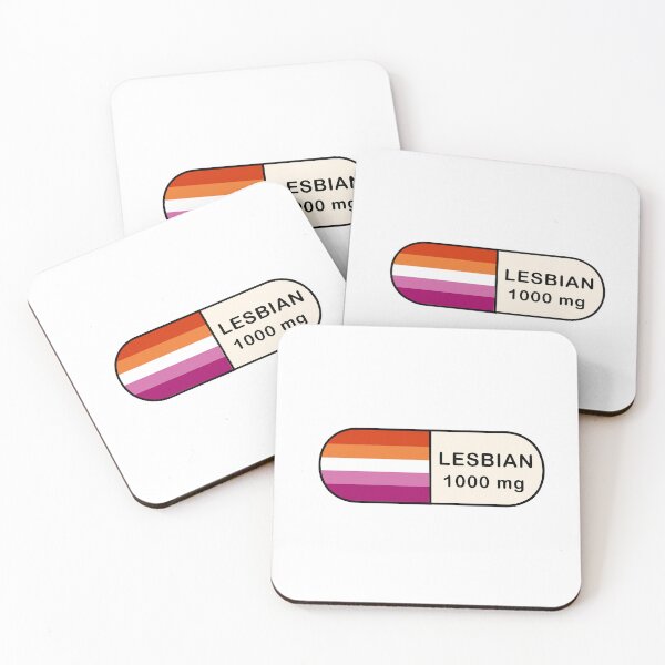 Item preview, Lesbian 1000 mg Capsule – Funny Lesbian Pride Pill designed and sold by Cannaxes Studio.