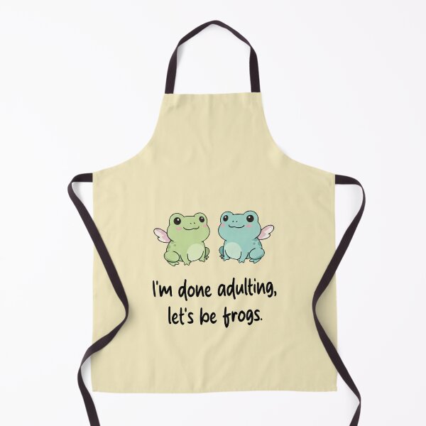 Item preview, Funny Frog I'm Done Adulting Lets Be Frogs Animal Boys Girls Kids designed and sold by FurryHavenPH.