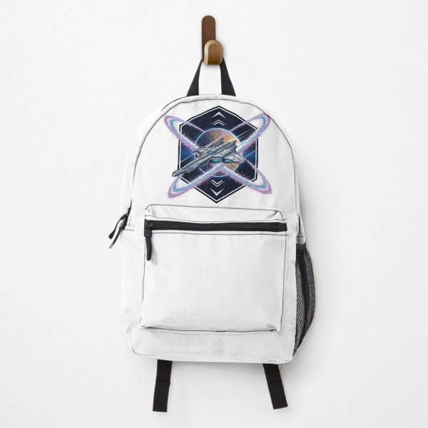 Item preview, Retro Starship Orbit – Geometric Space Sci‑Fi Illustration designed and sold by Dzblack.