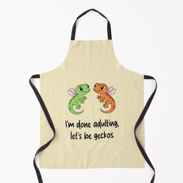 Item preview, Funny Gecko I'm Done Adulting Lets Be Geckos Animal Boys Girls Kids designed and sold by FurryHavenPH.