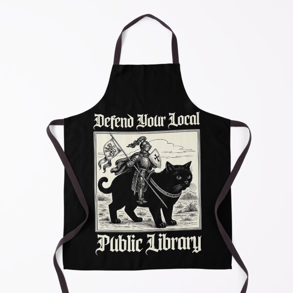 Item preview, Defend Your Local Library, Book Lover Gift, Fantasy Reader Humor designed and sold by DangeRilanman.