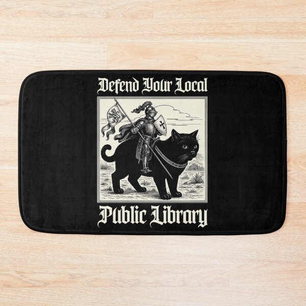 Item preview, Defend Your Local Library, Book Lover Gift, Fantasy Reader Humor designed and sold by DangeRilanman.