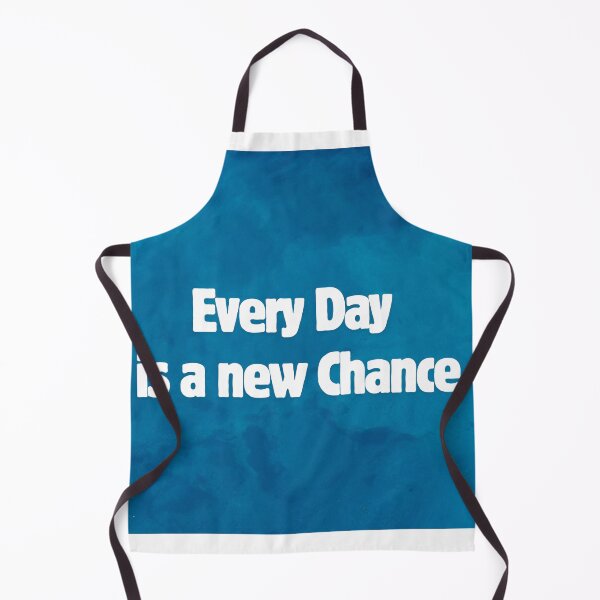 Item preview, Every Day Is A New Chance - Blue Ocean Water Motivational Quote designed and sold by Elly for Design (Power of Creation).