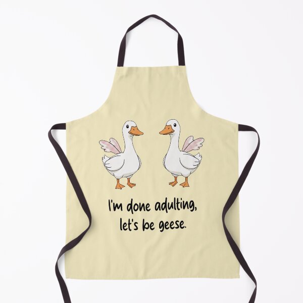 Item preview, Funny Goose I'm Done Adulting Lets Be Geese Animal Boys Girls Kids designed and sold by FurryHavenPH.
