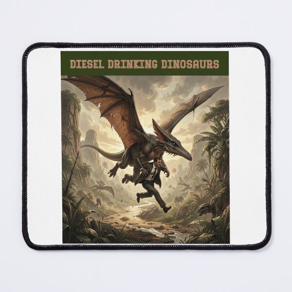 Item preview, A Pterodactyl in action designed and sold by Diesel Drinking Dinosaurs.